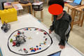 お掃除ロボットを制作しました
