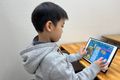 プログラミングの授業の様子です。タイピングにも取り組み、HALLOで行われるタイピングコンテストにも参加します。