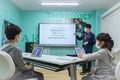 毎月最終週には自分で作成した作品をお友達にプレゼンする発表会も