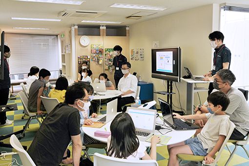 基本学習のあとはみんなで課題にチャレンジしよう！