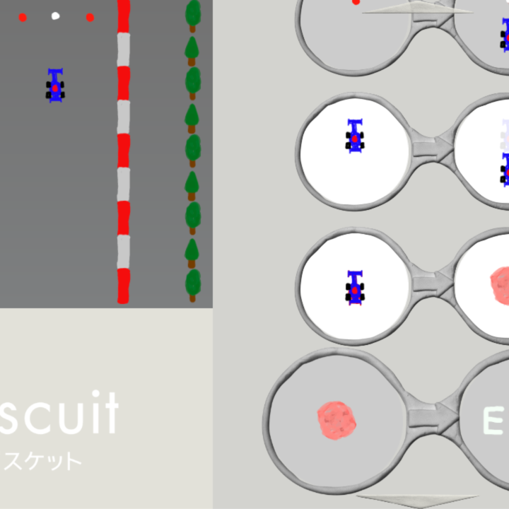 カーレースゲーム（Viscuit)