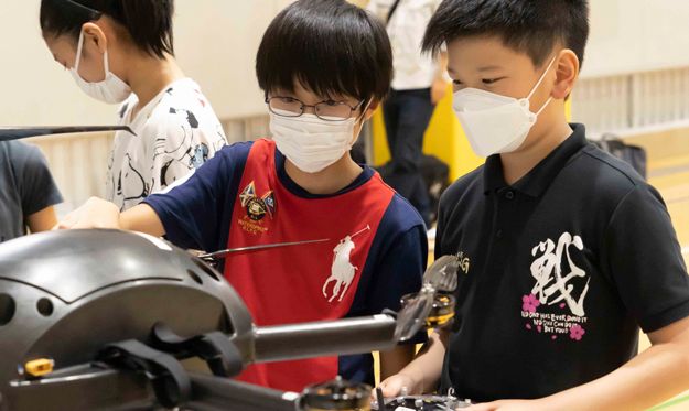 9/1防災の日！江東区立豊洲北小学校で『ドローンを活用した防災教室』を初開催