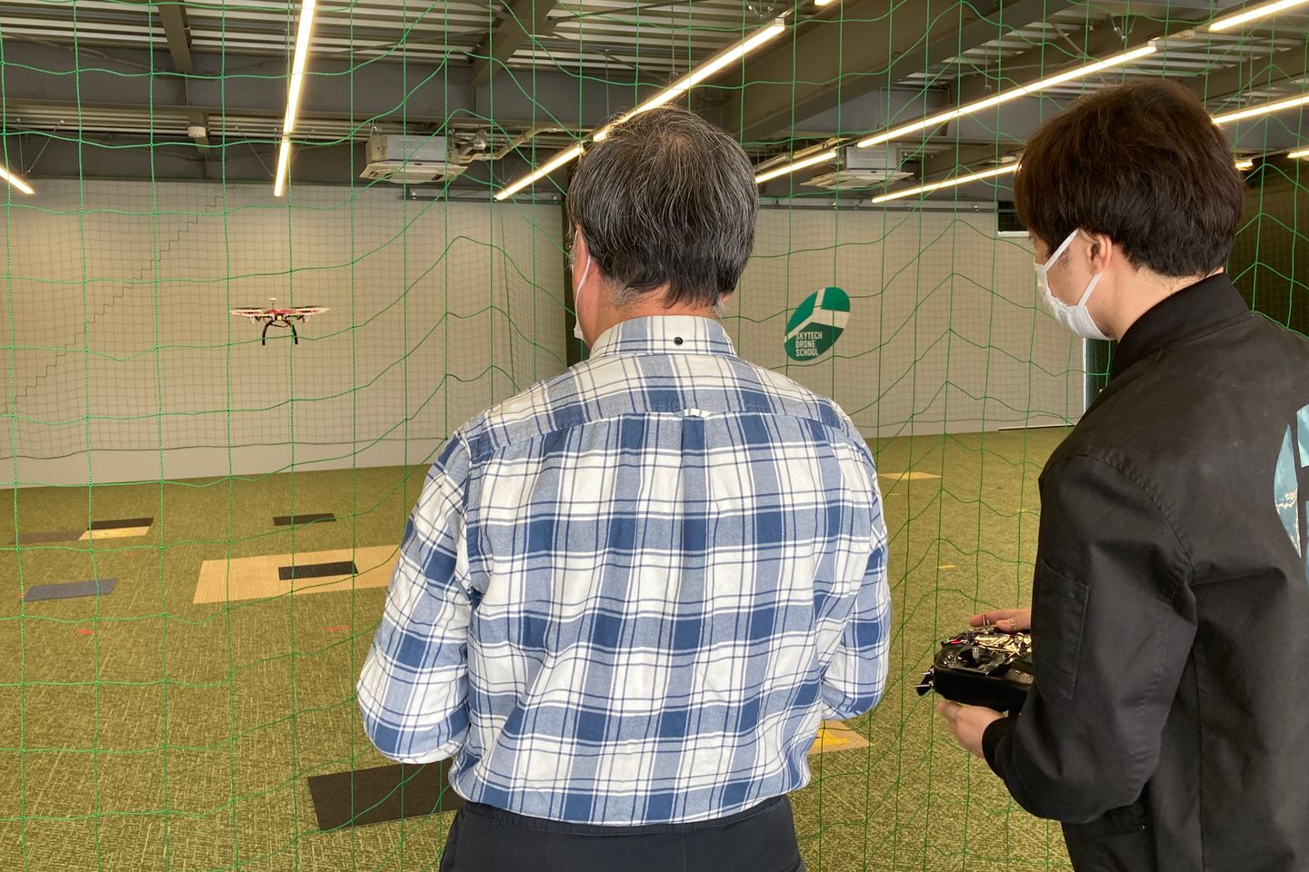 スカイテックドローンスクール　屋内教習
