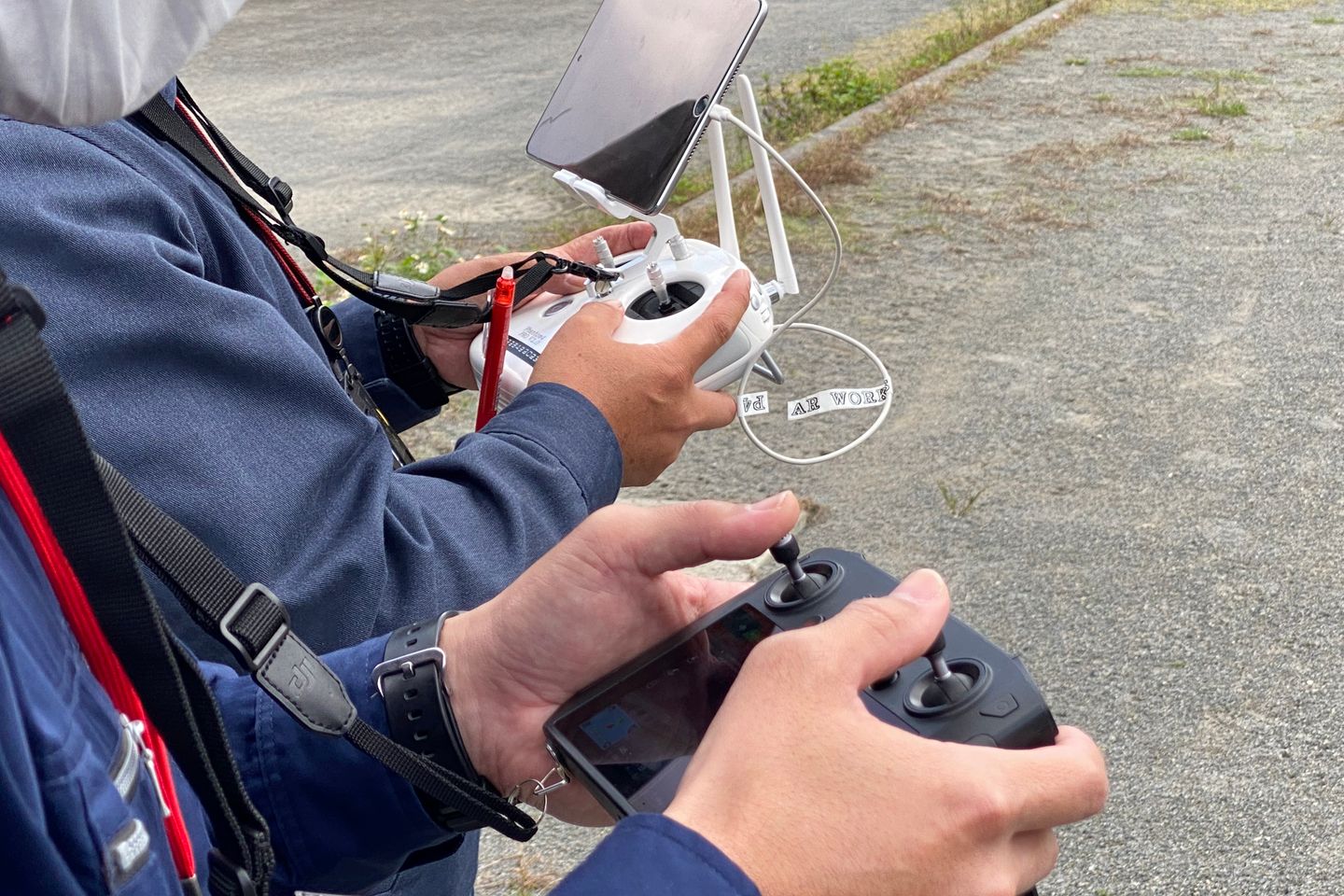 エアリアルドローンスクール 操縦機2