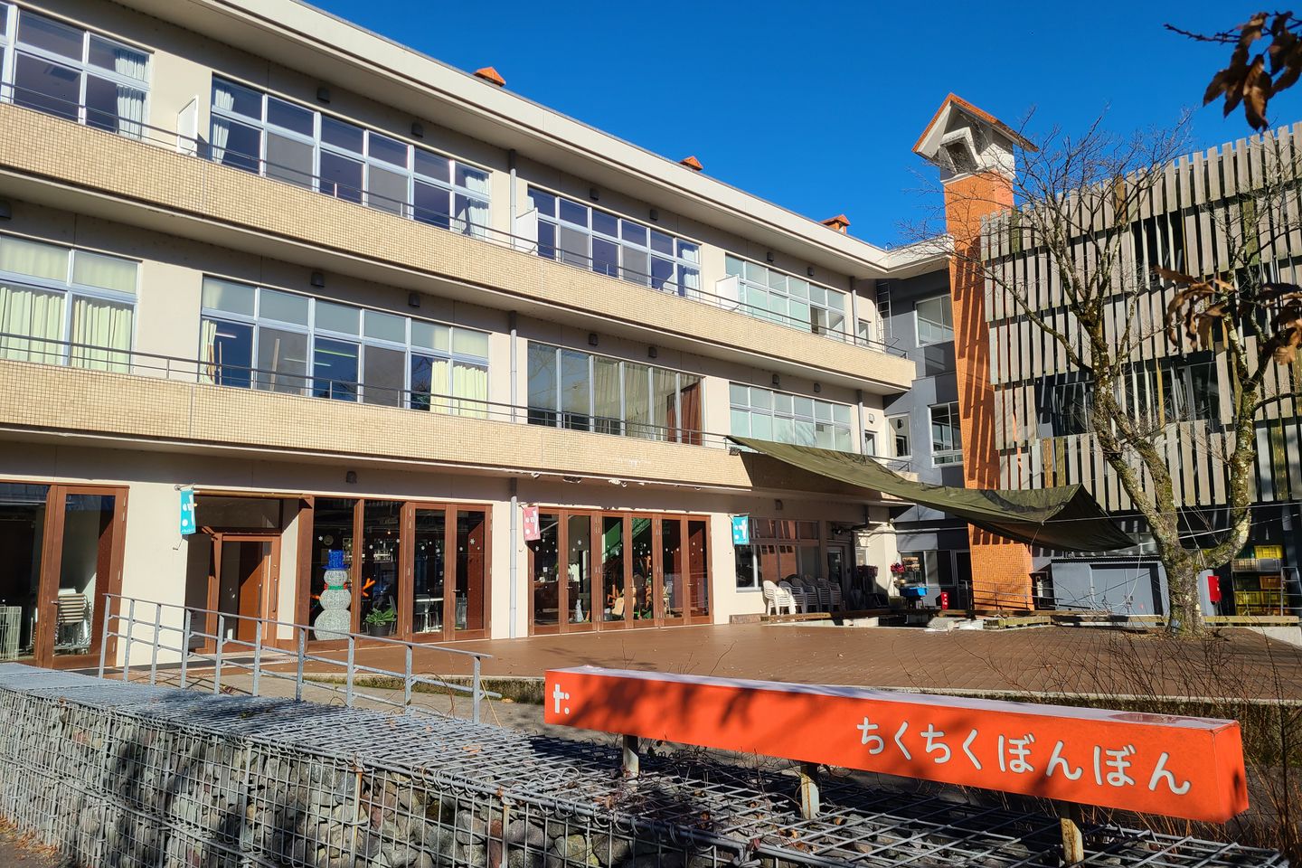 廃校を利用した会場2（坂井市竹田農山村交流センター ちくちくぼんぼん）
