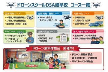 ドローンスクールDSA岐阜校