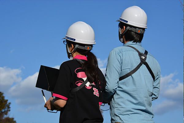 ドローン操縦講習の様子