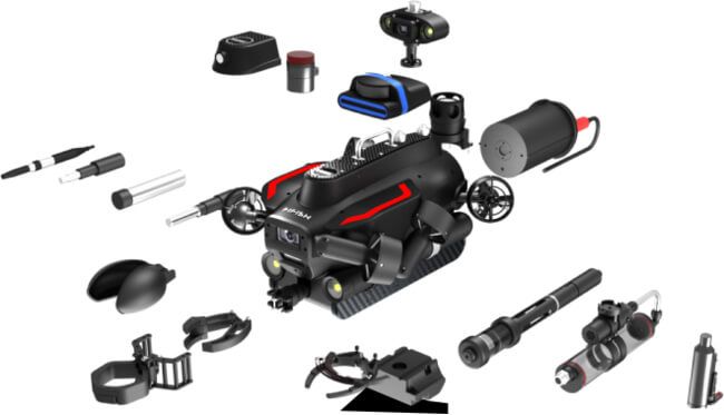 水中ドローン