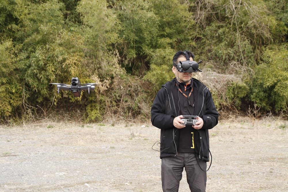 DJI機体を使用したFPV飛行