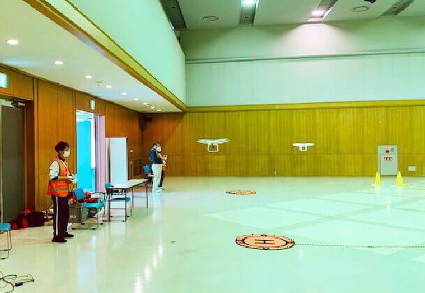 実技会場（屋内）