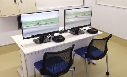 ドローン教習所 新潟水原校　シュミレーター