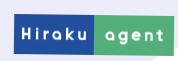 Hiraku agent(ヒラクエージェント)のロゴ