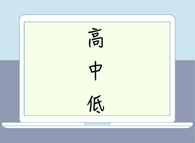 ITリテラシー　高い　低い