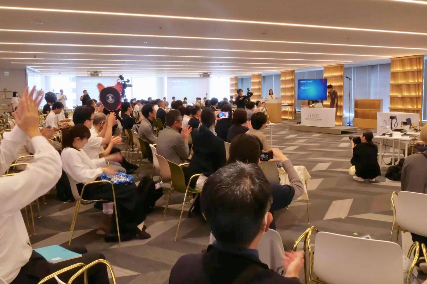 クリエイティブロボティクスコンテストの様子