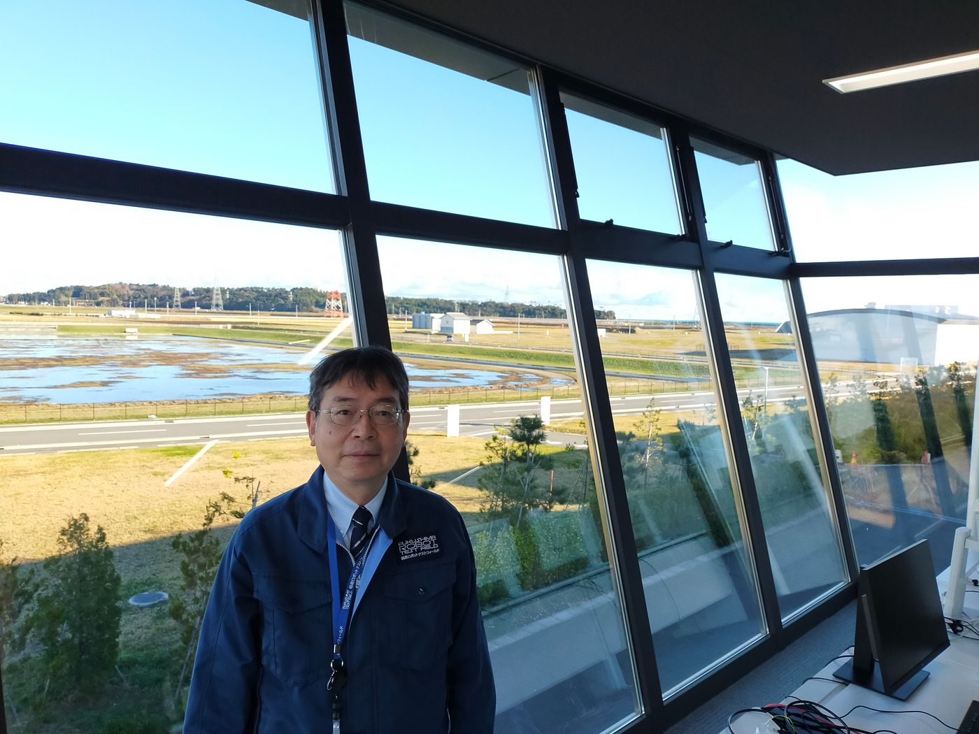 ドローン　テスト　飛行場　福島