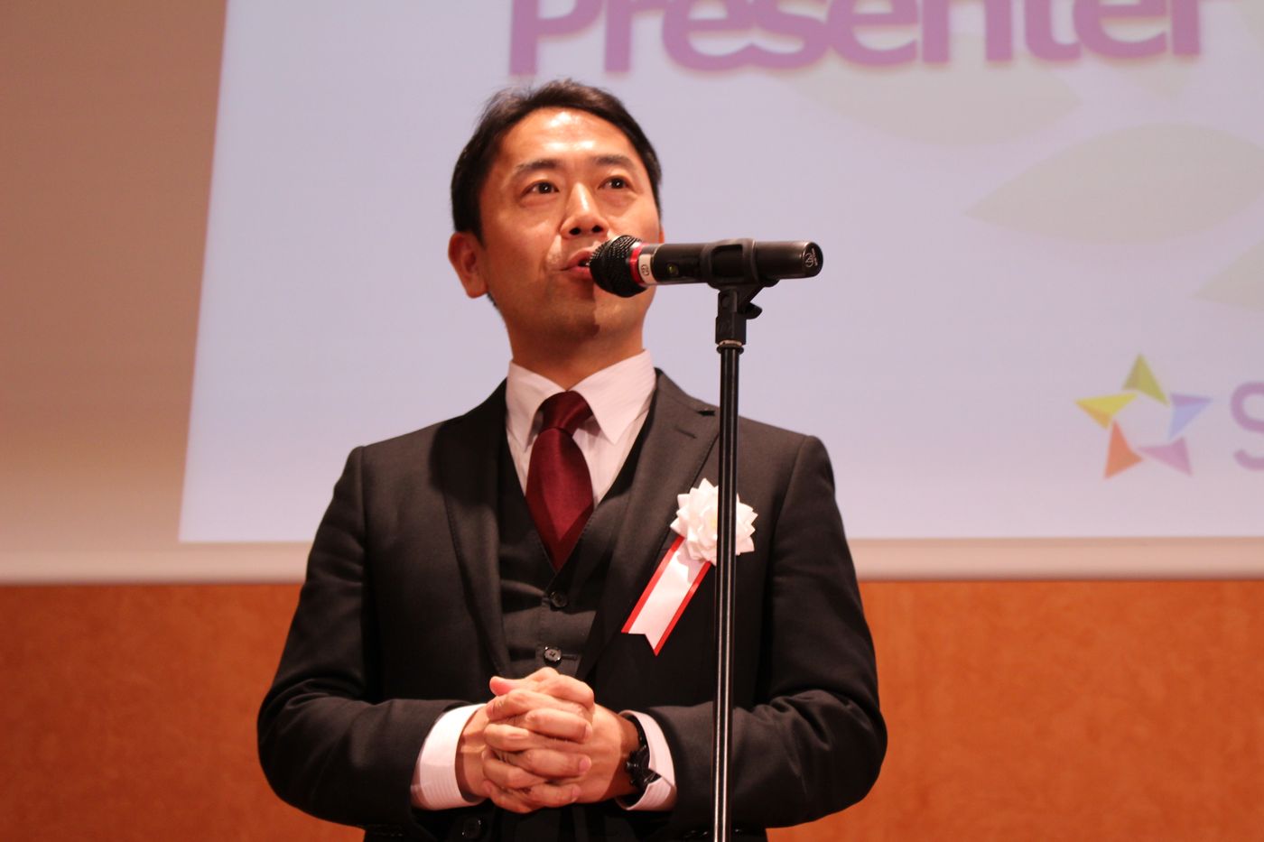 チアリーの代表である和田浩一氏の写真