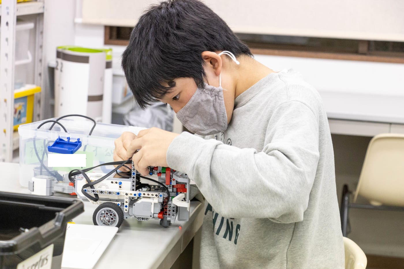 プログラミングスクール　テキストコーディング　中学生