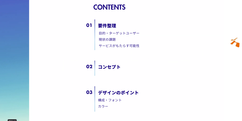 受講生Sさんのプレゼン資料