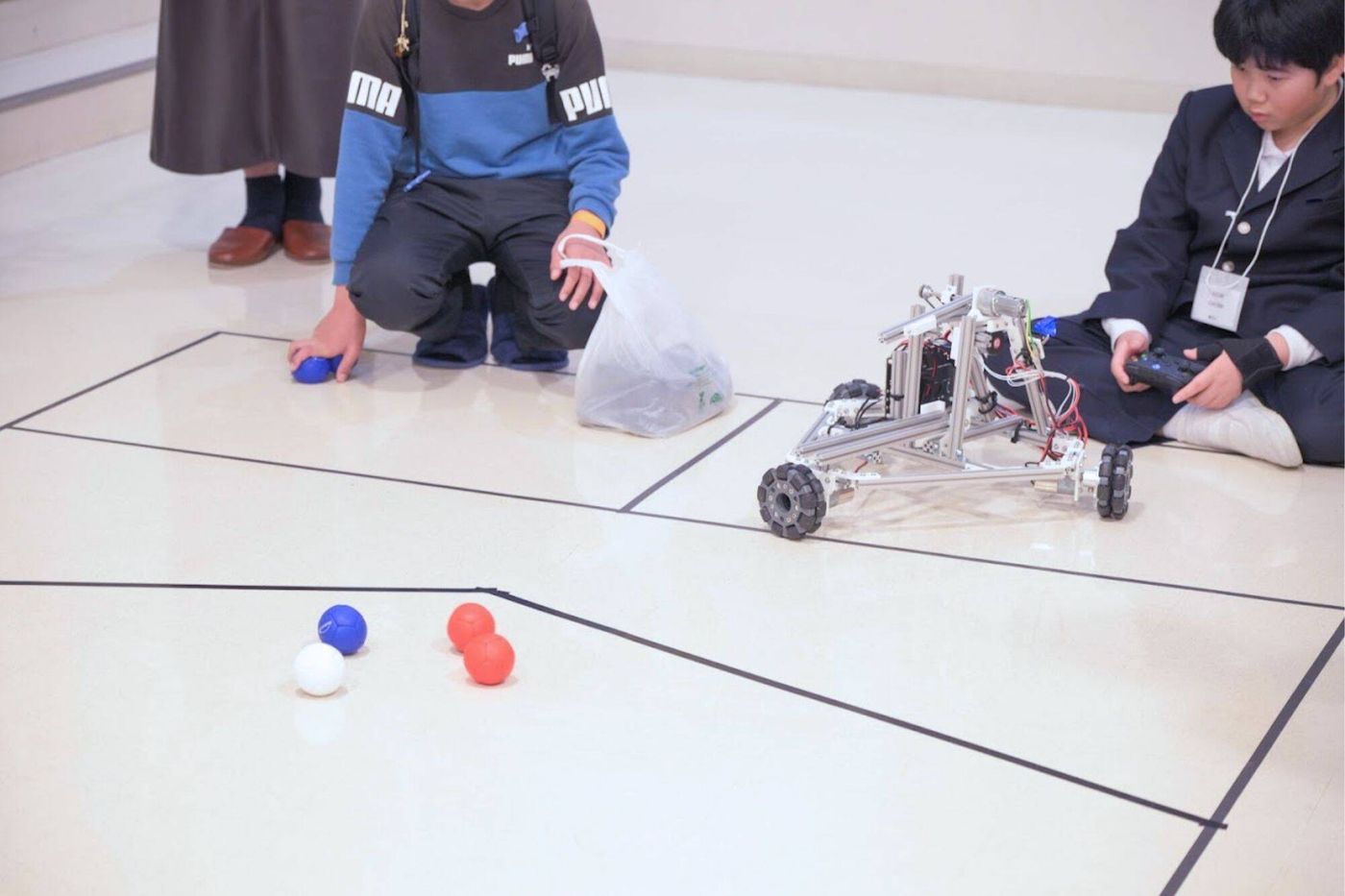 ロボッチャ®ジャパンカップ2025会場の様子