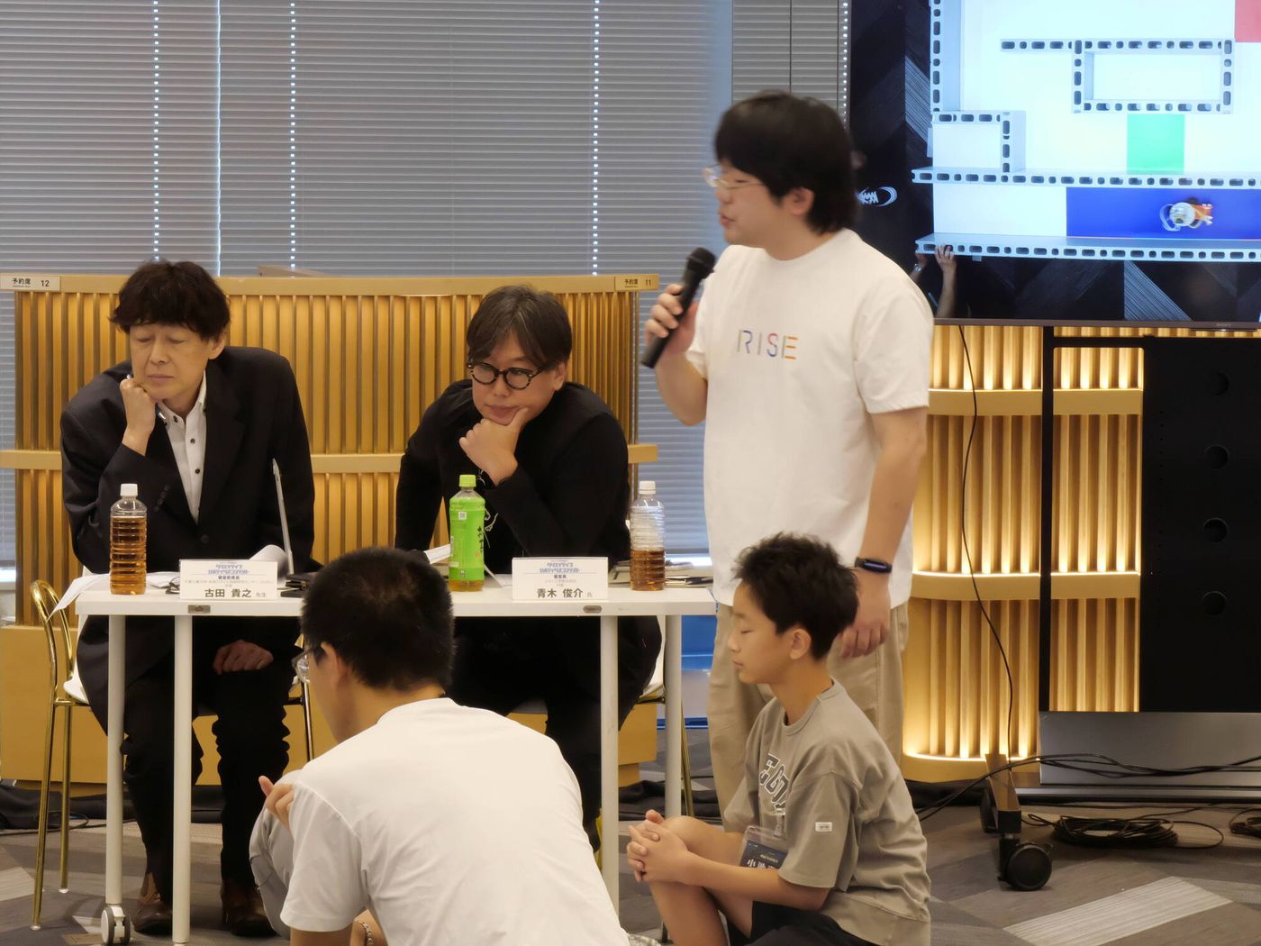 クリエイティブロボティクスコンテスト2026のタイムアタックの様子