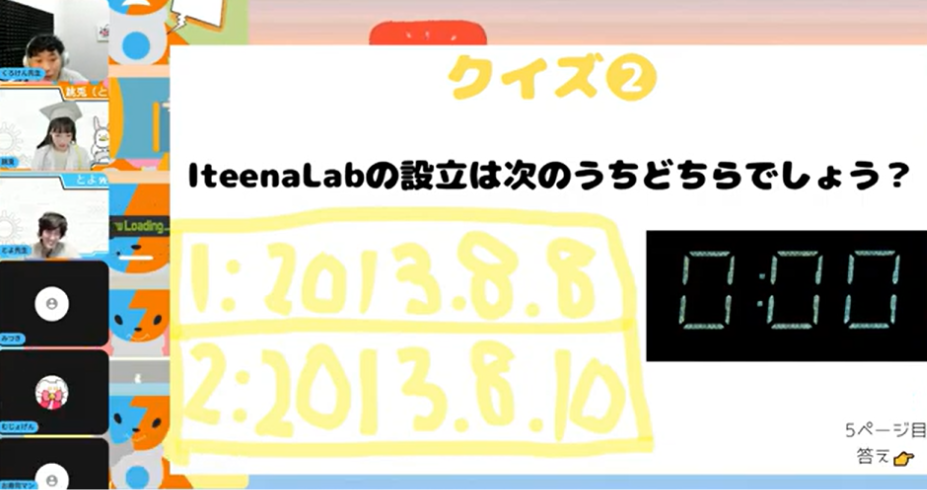 第15回 ITeens Lab文化祭作品発表