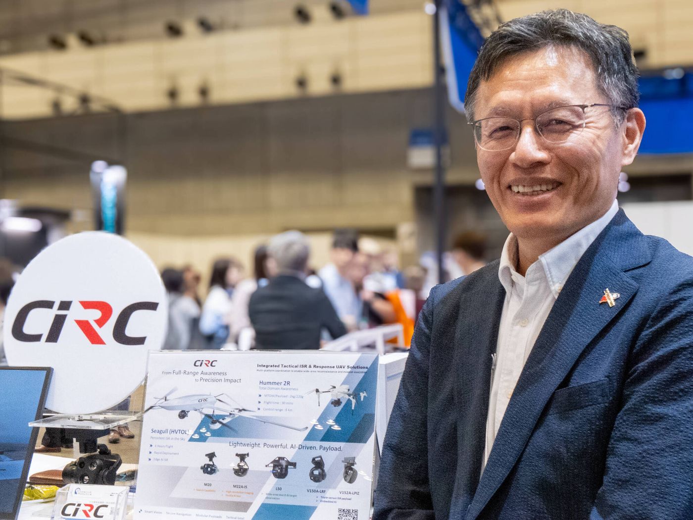 CiRCドローン事業部副部長の許國彬氏