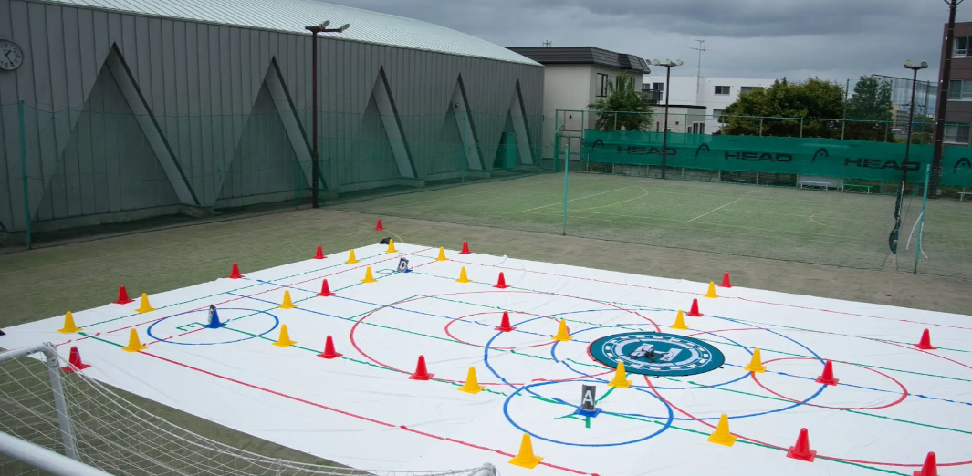 キャロットドローンパイロットスクールの飛行場