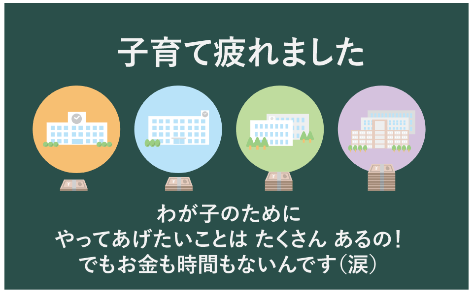 子育て疲れましたの画像