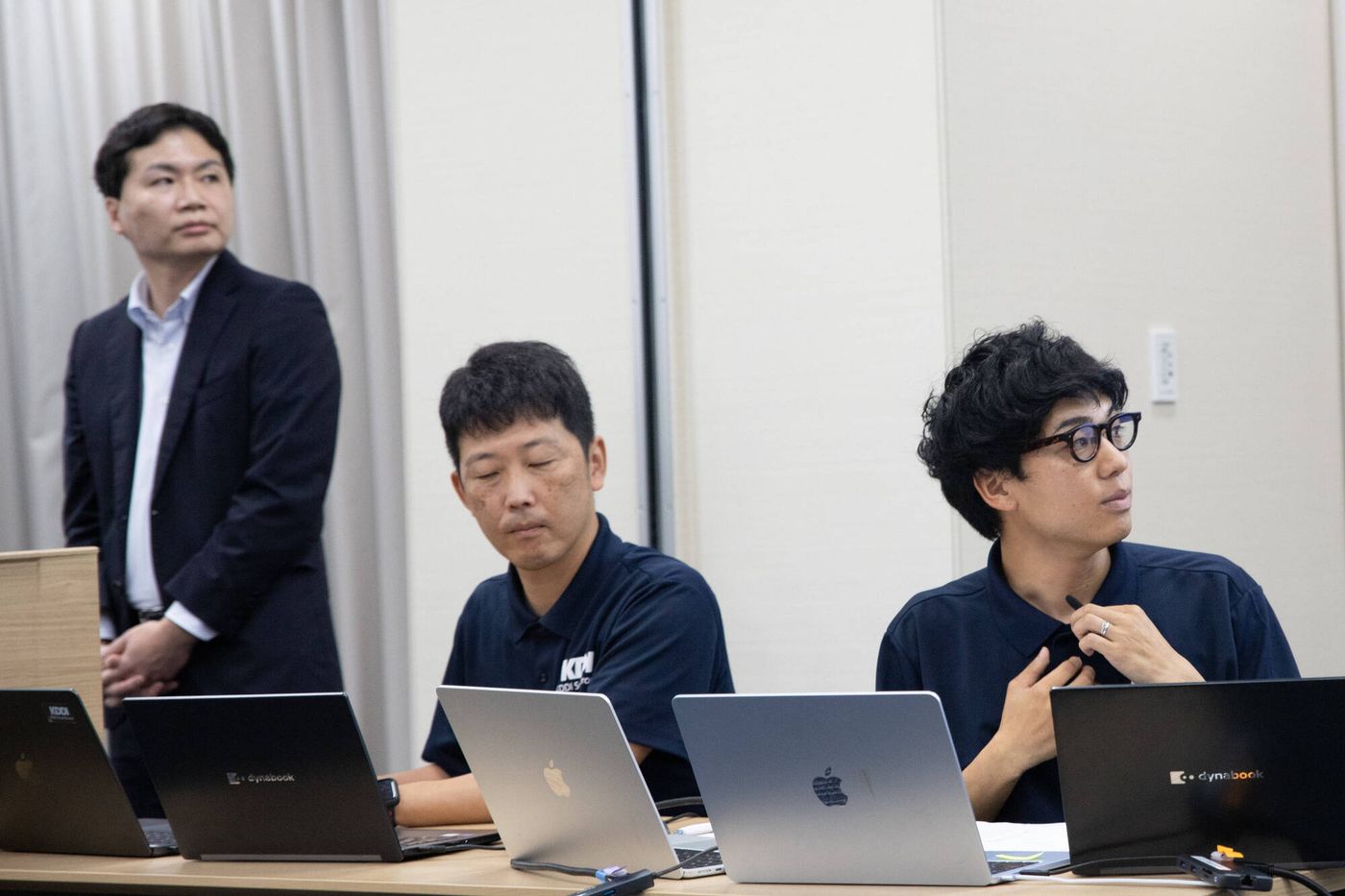 KDDIスマートドローンの事業説明会の様子