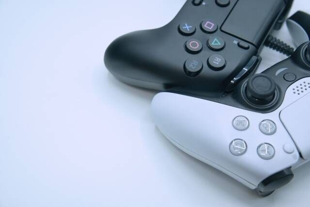 ゲームのコントローラーの写真