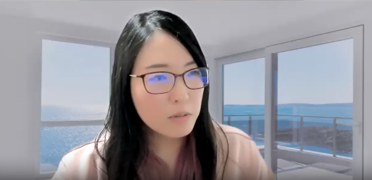おおすみさんインタビュー風景