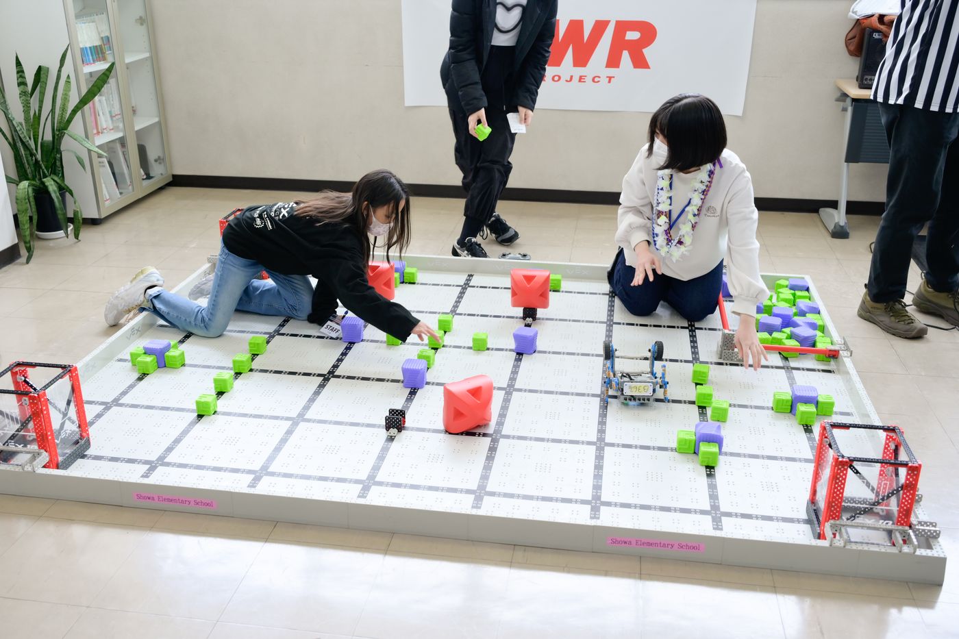 VEX　ロボティクス　ロボット　女子