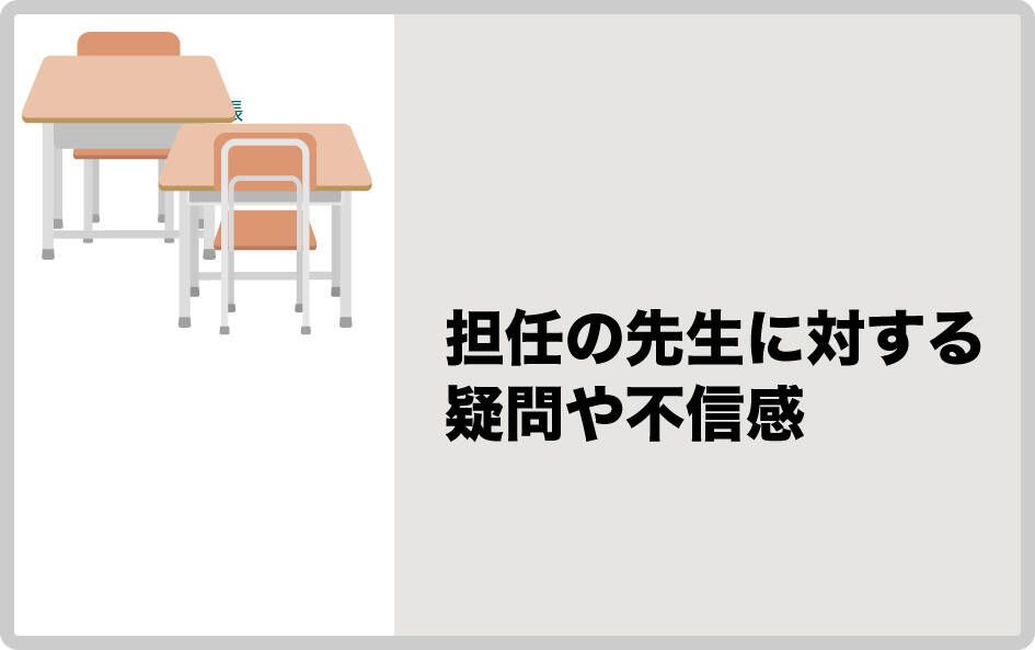 担任の先生に意見を言いたい時の方法について