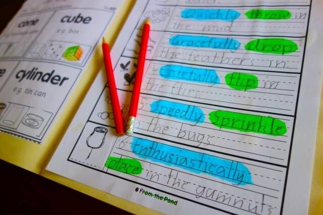 小学校高学年の英語授業のノートの写真