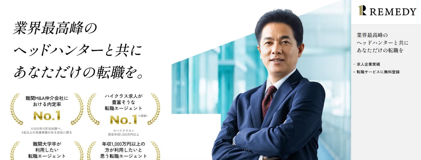 リメディサービストップ画像