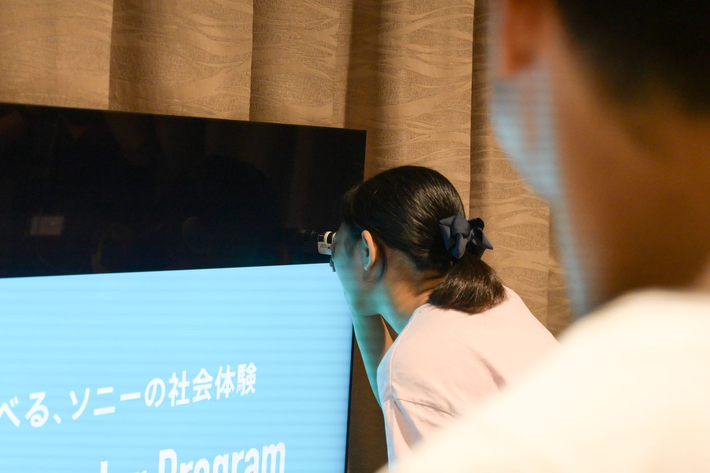 ソニー　テレビ　体験