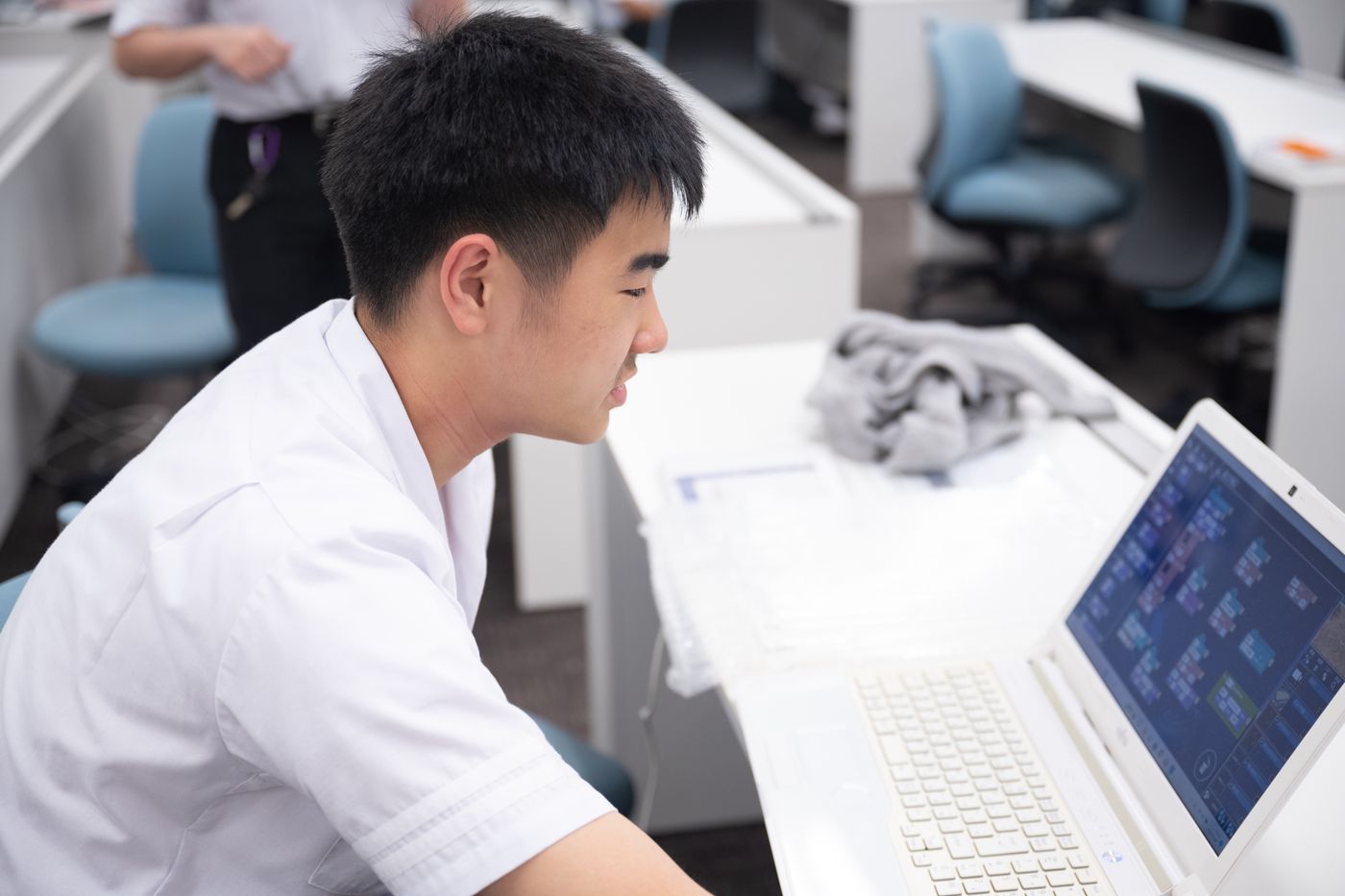 聖光学院　授業風景