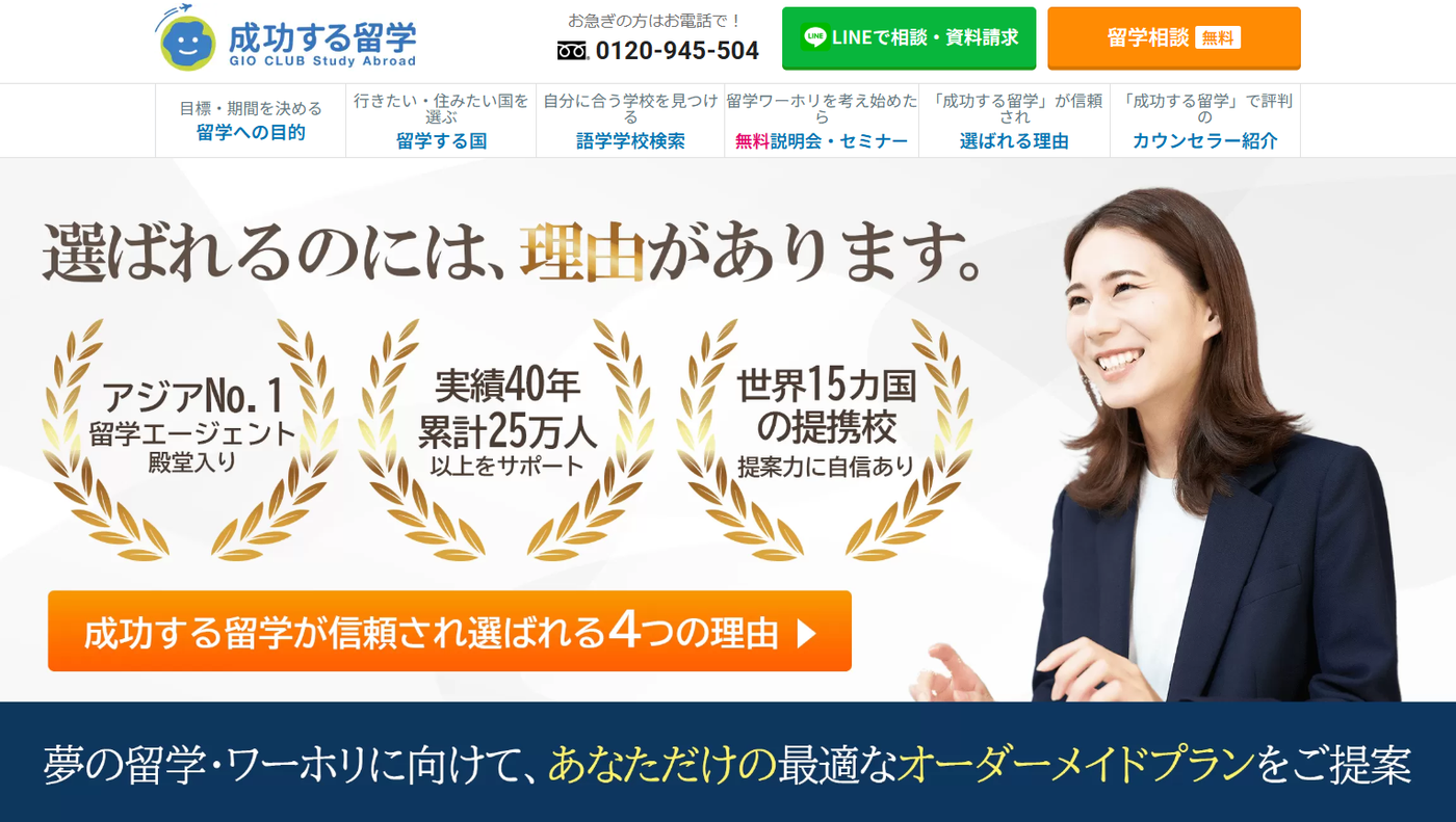 成功する留学