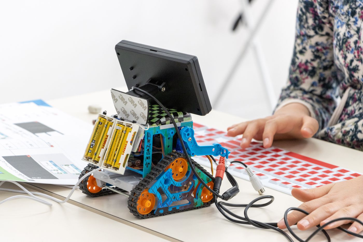 カムカムロボット　プログラミング
