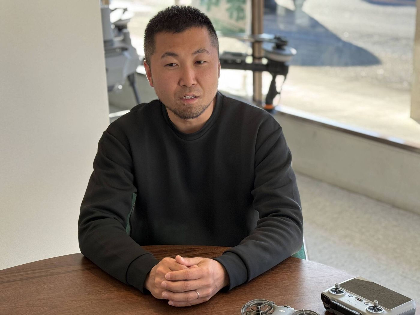 桜ドローンスクール取締役 最上譲さん
