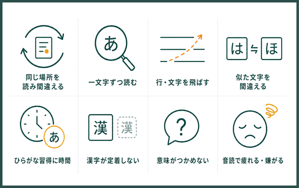 小1で音読が苦手な子に見られる特徴