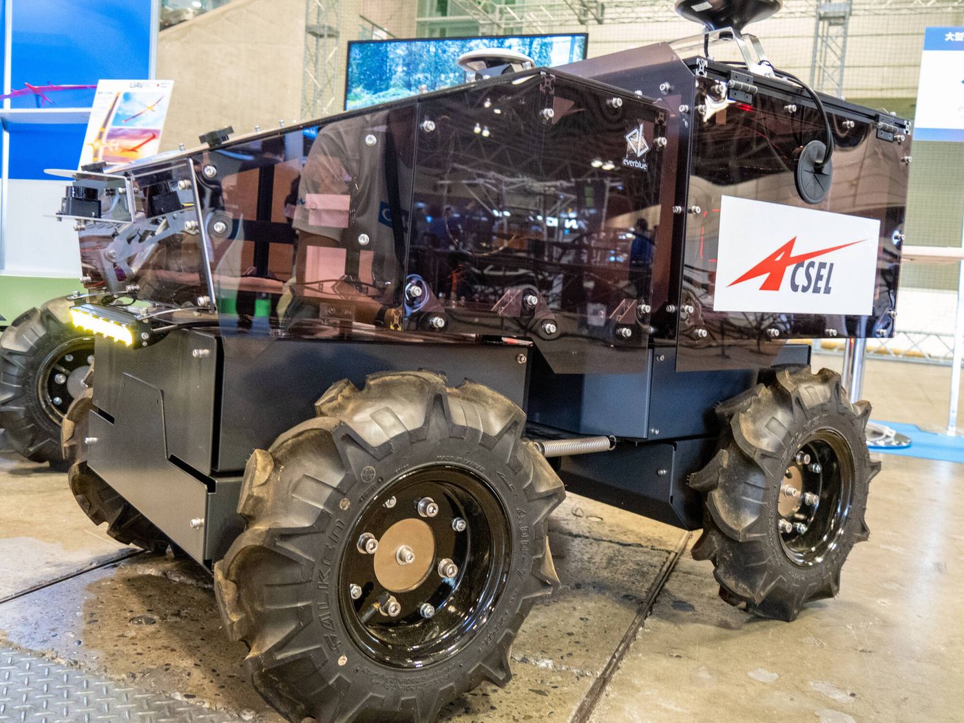 Everblue Technologiesが開発し、鹿島建設への納品が予定されるUGV（無人地上車両）