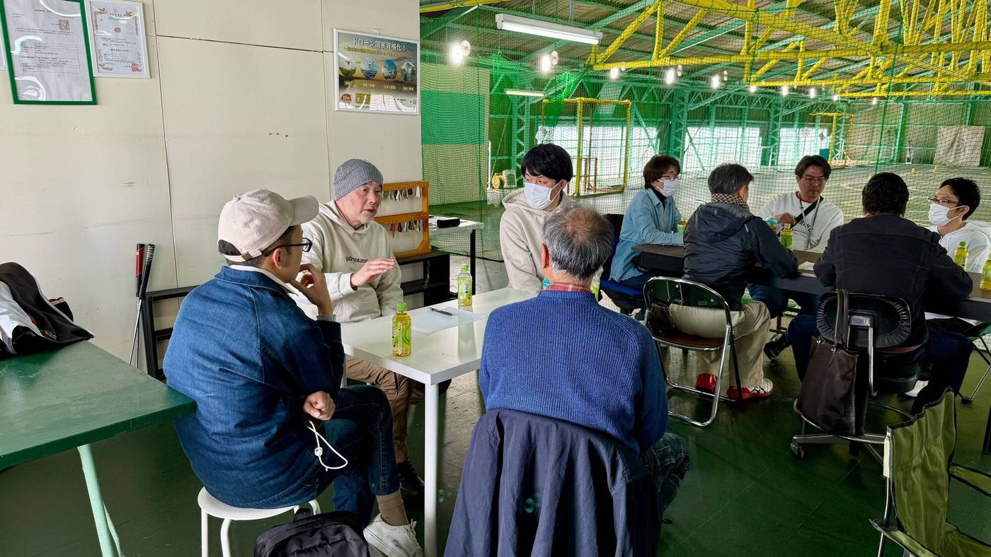 Pilinaドローンスクール湘南の卒業生向けイベント