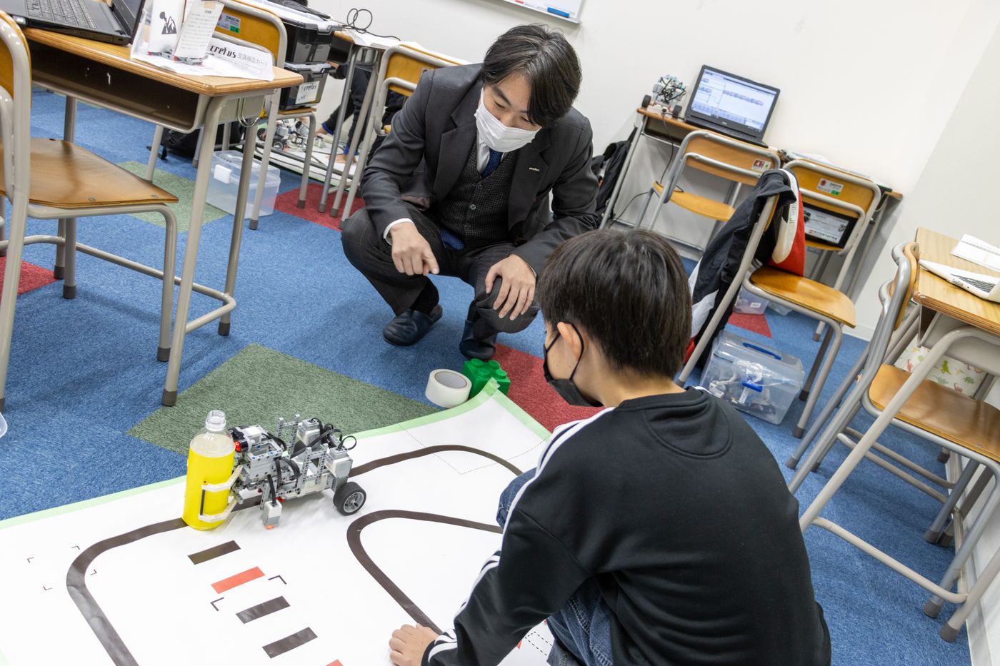 ロボット　プログラミング　教室　小学生