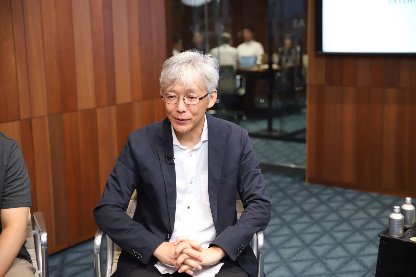 これからのプログラミング教育について語る及川さんの写真