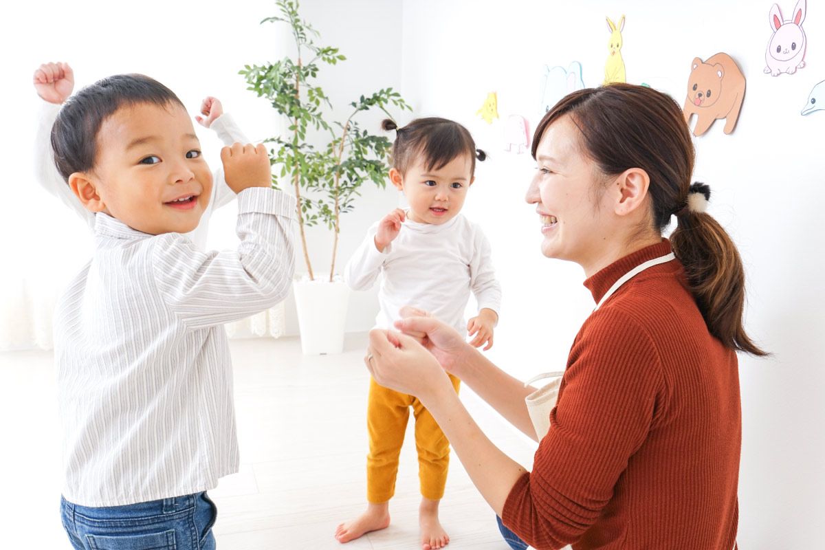 笑顔の子ども達