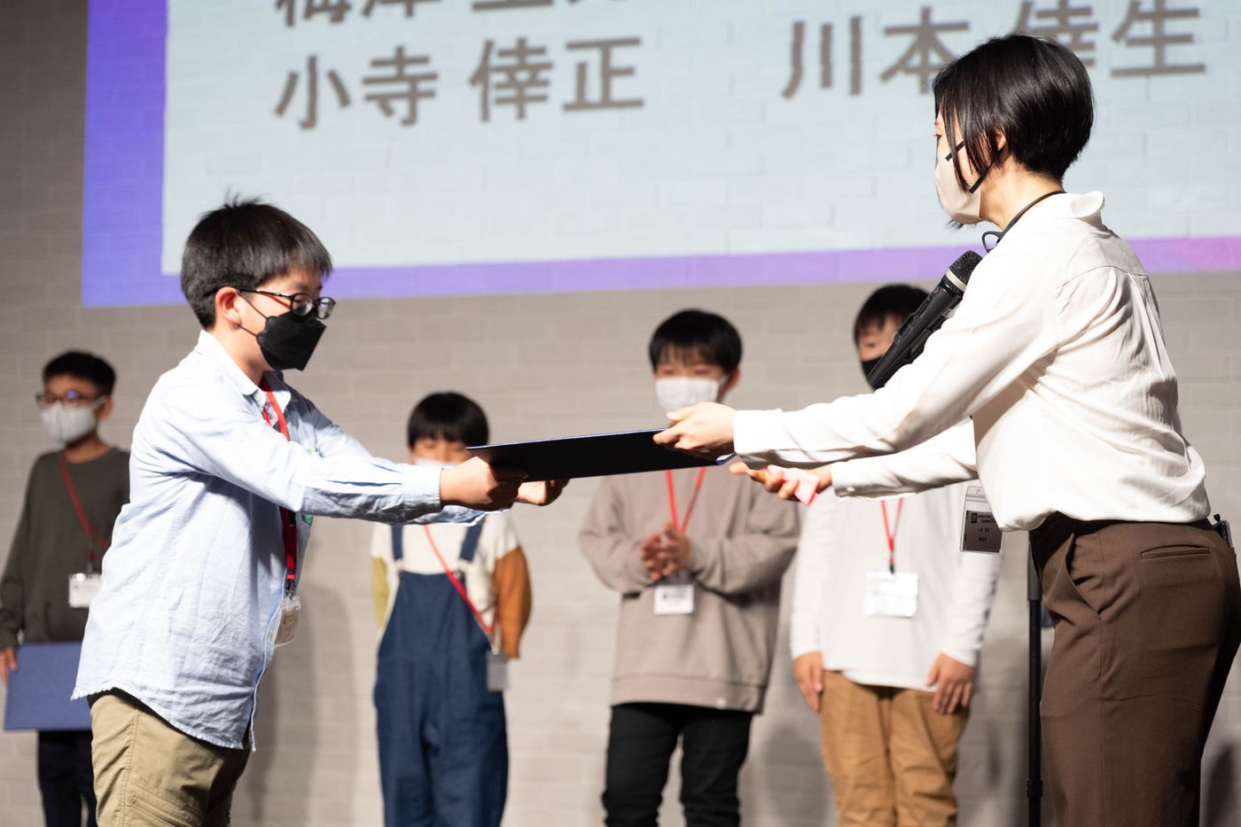 エムボット　コンテスト　表彰式