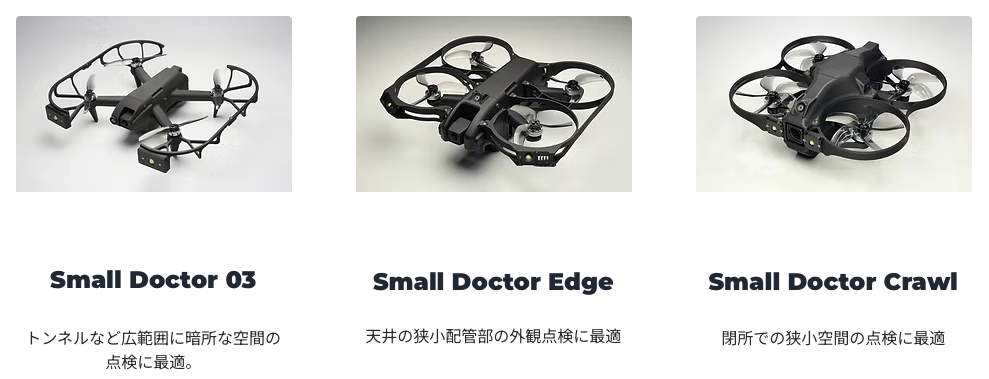 ドローン「Small Doctor」シリーズ