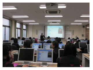 国分台女子学院小学校プログラミング教育の画像