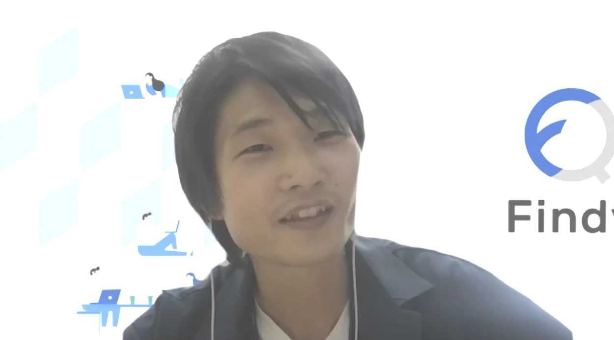 ファインディ　取材
